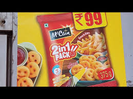 MCCAIN 2IN1 SMILE+FRENCH FRIES 375GM
