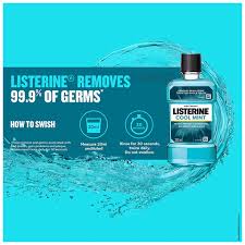 LISTERINE COOL MINT MOUTH WASH 250 ML BOTTLE.
