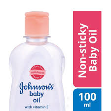 JOHNSON BABY OIL 100 ML BOTTLE