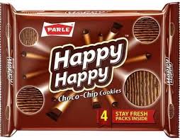 PARLE HAPPY HAPPY CHOCO CHIP COOKIES 75 GM.