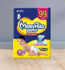 MAMY POKO PANTS (M) 8 PCS.