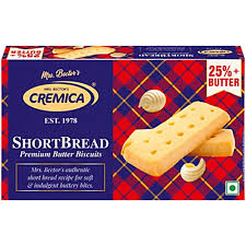 CREMICA SHORT BREAD BISCUITS 102GM