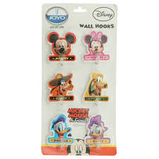 JOYO DISNEY SHAPE HOOKS 6PC SET