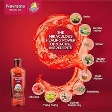 HIMANI NAVRATNA OIL 100 ML PET BOTTLE.