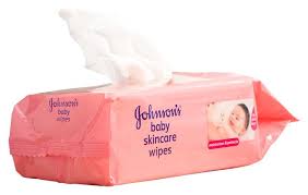 JOHNSON BABY SKINCARE 20 WIPES POUCH.