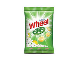 WHEEL LEMON & JASMINE DETERGENT POWDER 1KG POUCH.