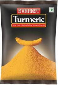 EVEREST TURMERIC POWDER 500 GM POUCH.