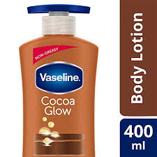 VASELINE COCOA GLOW LOTION 400ML