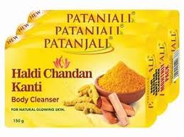 PATANJALI HALDI CHANDAN SOAP 150GM*3