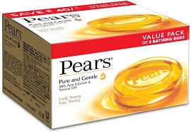 PEARS PURE & GENTLE 3*75GM