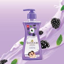 SANTOOR BERRIES TULSI HWASH 215ML