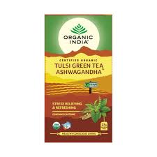 ORGANIC TULSI ASHWAGANDHA 25TEA BAGS