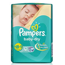 PAMPERS BABY DRY NB-S 11DIAPERS