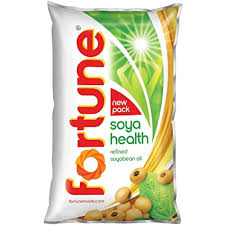 FORTUNE REFINED SOYA OIL 1 LTR POUCH.