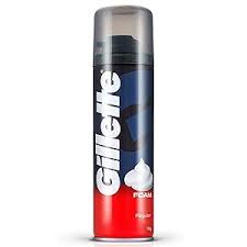 GILLETTE REGULAR SHAVING FOAM 50 GM CAN.