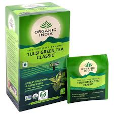 ORGANIC GREEN TEA BAG 25 PCS BOX.