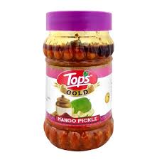 TOPS MANGO PICKLE 400 GM JAR.