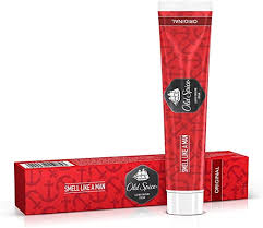 OLD SPICE SHAVING CREAM ORIGINAL 70 GM TUBE.