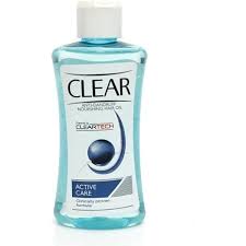 CLEAR HAIR OIL ACTIVE CARE 75 ML.BOTTLE