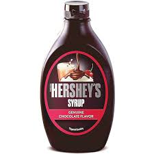 HERSHEYS SYRUP CHOCOLATE FLAVEOR 623 GM BOTTLE.