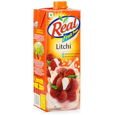 REAL LITCHI 1 LTR TETRA.