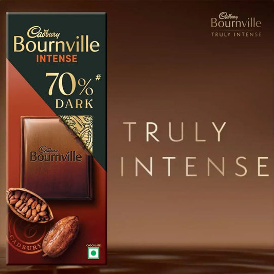 CADBURY BOURNVILLE INTENSE 70% DARK
