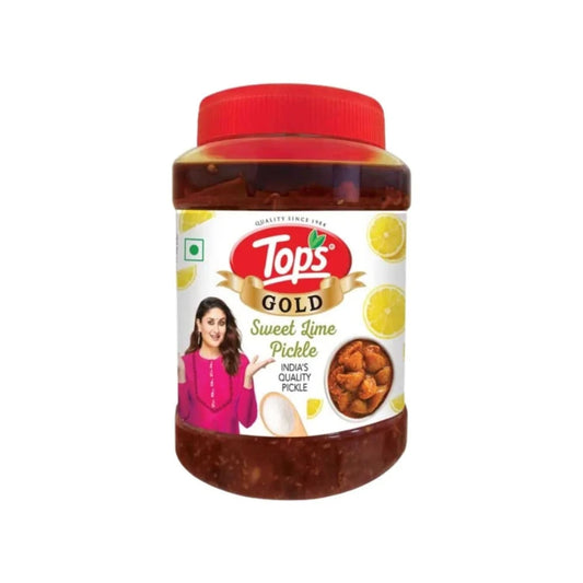 TOPS PICKLE SWEET LIME 1 KG JAR.