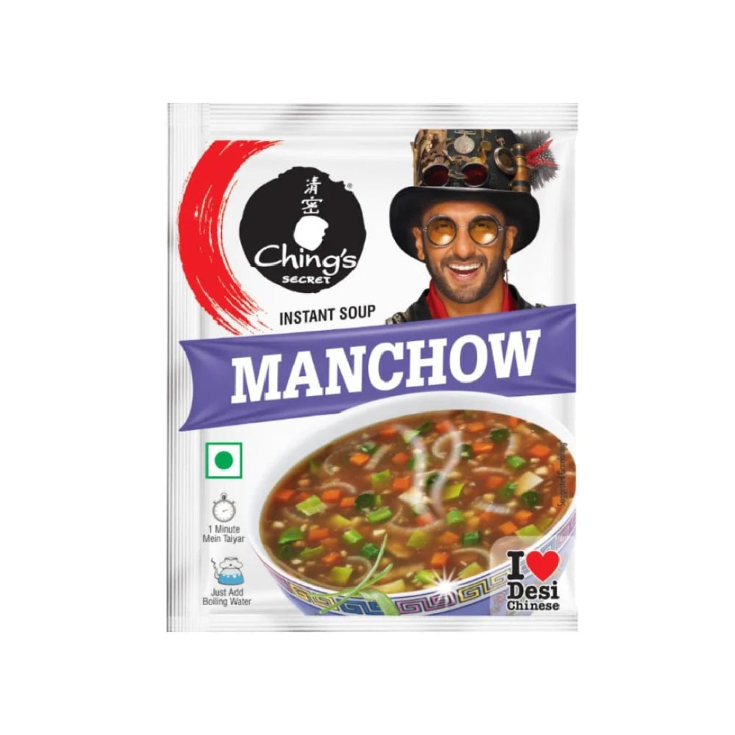 CHINGS SOUP MANCHOW INSTANT 15 GM SACHET.