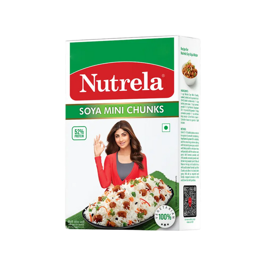 RUCHI NUTRELLA MINI CHUNKS 200 GM BOX. ( NUTRI )