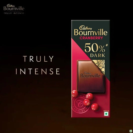 CADBURY BOURNVILLE CRANBERRY 50% DARK