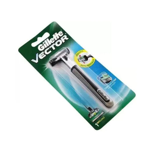 GILLETTE VECTOR 1 RAZOR+1 CATRIDGE.CRTN