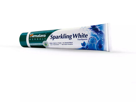 HIMALAYA SPARKLING WHITE TOOTH PASTE 175 GM.