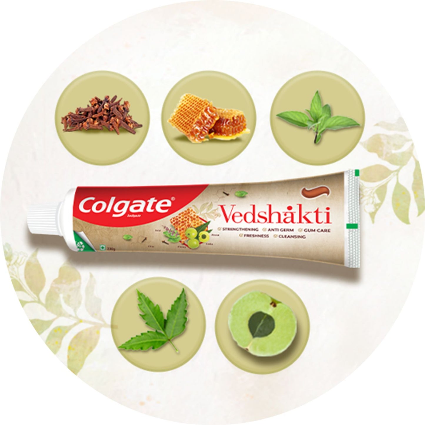 COLGATE CIBACA VEDSHAKTI 140GM