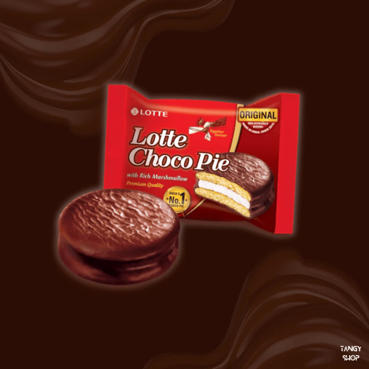 LOTTE CHOCOPIE 504GM (BOX)
