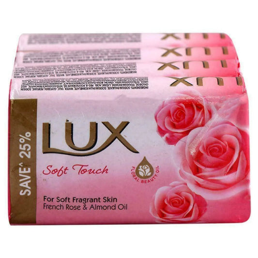 LUX SOAP SOFT TOUCH 4*100 GM SET