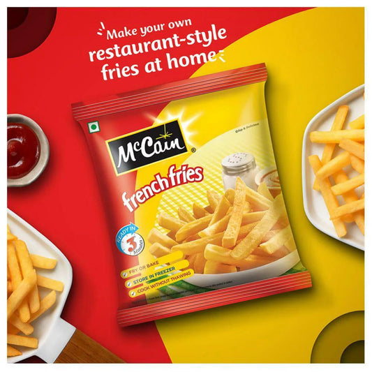 MCCAIN FRENCH FRIES 450 GM POUCH.