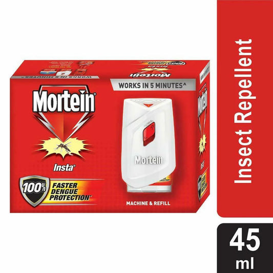 MORTEIN INSTA 5 1 MACHINE+1 REFILL 1 BOX