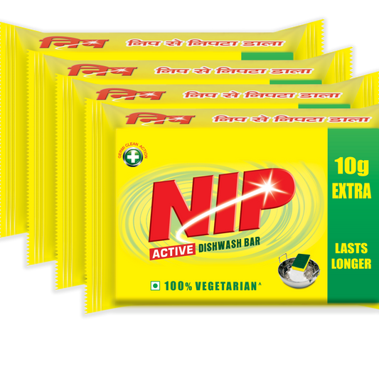 NIP ACTIVE DISH BAR 4*100GM