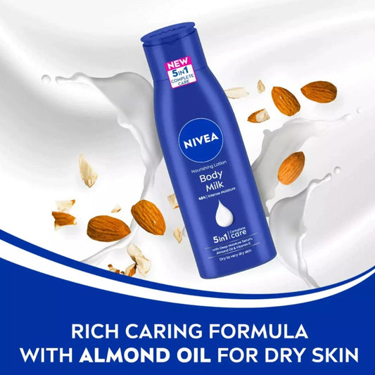 NIVEA BODY LOTION MILK,ALMOND OIL 200 ML
