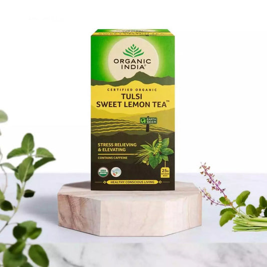 ORGANIC INDIA TULSI SWEET LEMON TEA 18 TEA BAG