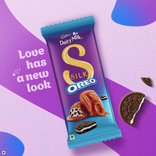 CADBURY DAIRY MILK SILK OREO CHOCOLATE 58GM