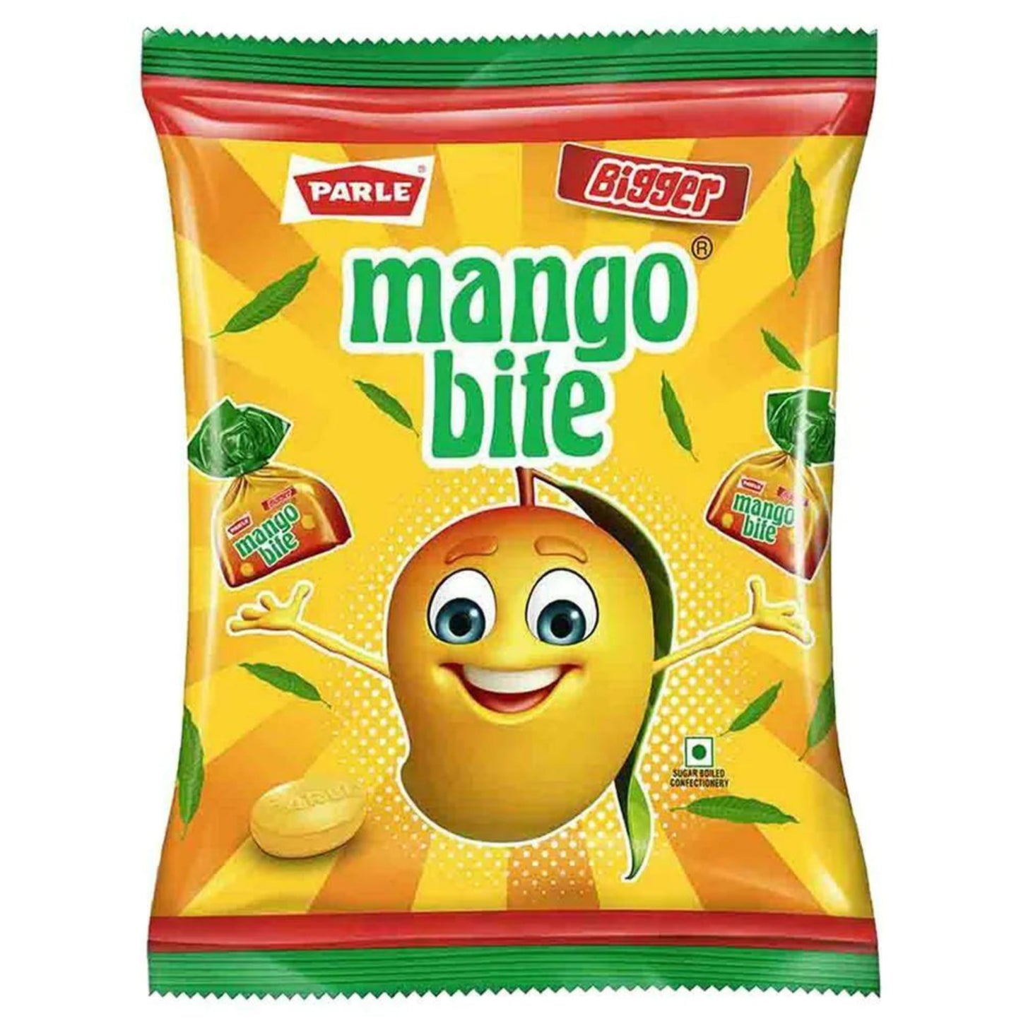 PARLE MANGO BITE TOFFEES 1 PACKET.