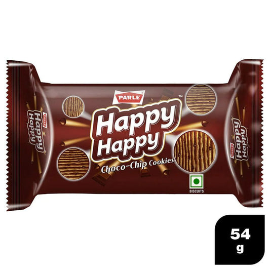 PARLE HAPPY HAPPY CHOCO CHIP BISCUITS 40 GM.