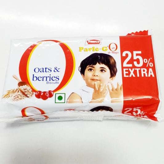 PARLE G OATS BERRIES 92GM  (BISCUITS)
