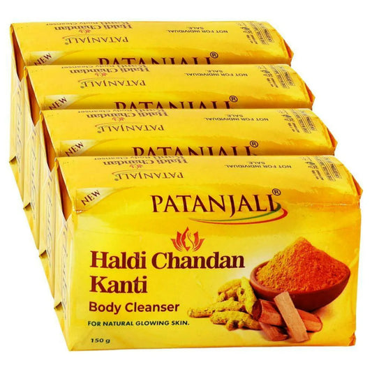 PATANJALI HALDI CHANDAN SOAP 150GM*3