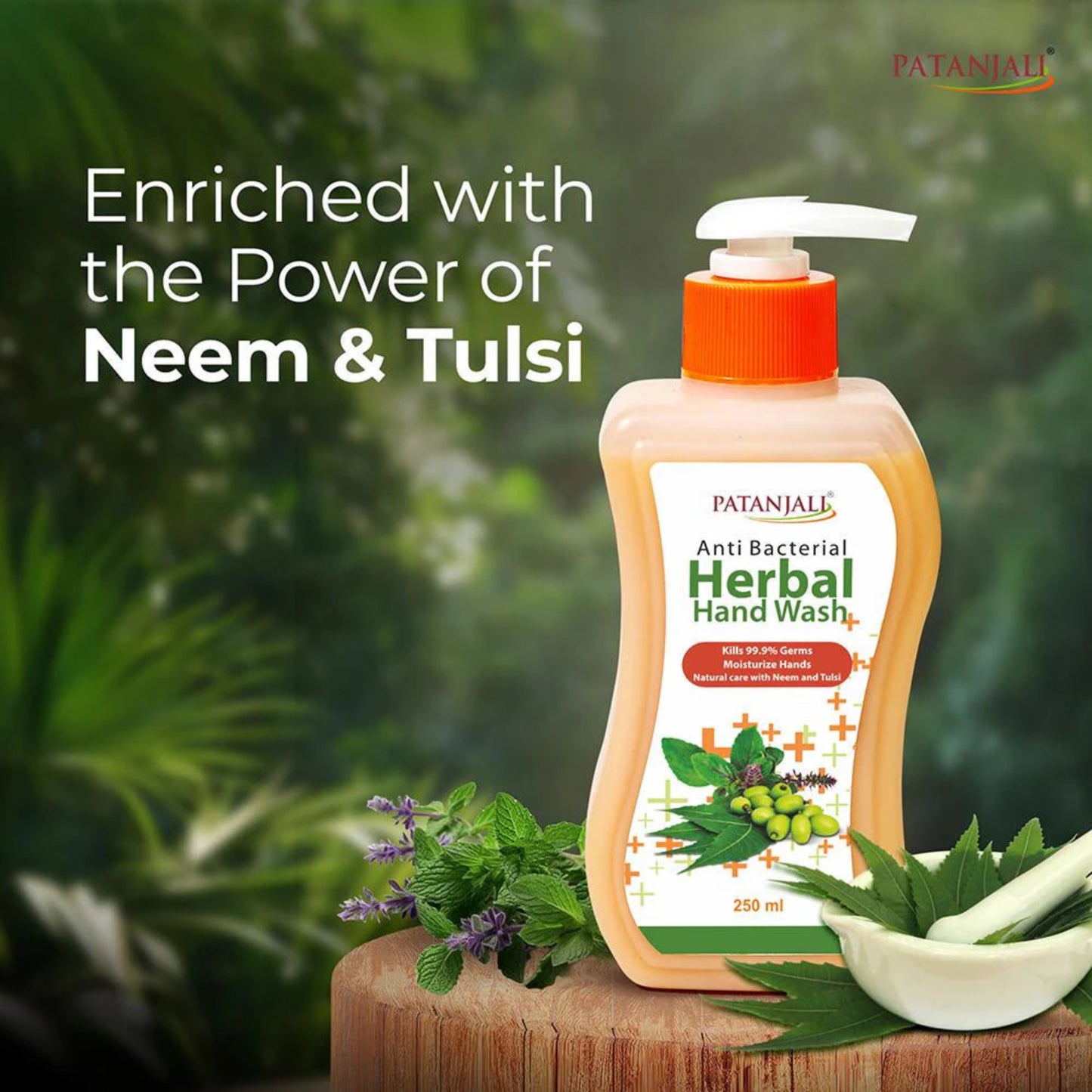 PATANJALI HERBAL HANDWASH 250ML