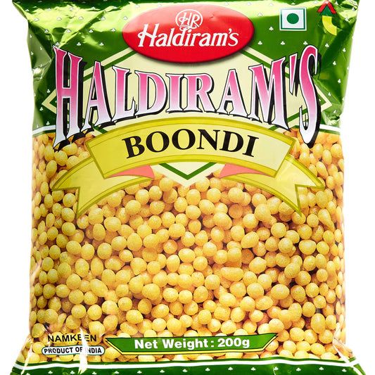 HALDIRAM RAITA BOONDI 200 GM POUCH  (NAMKEEN)