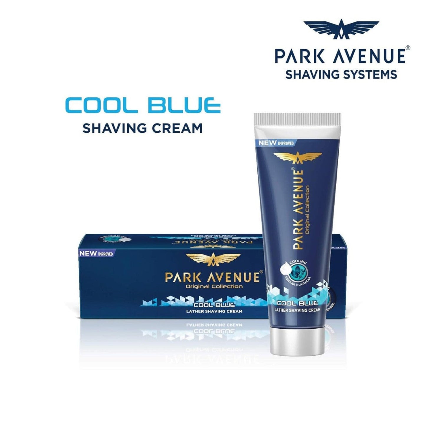 PARK AVENUE SHAVING CREAM COOL BLUE 70GM