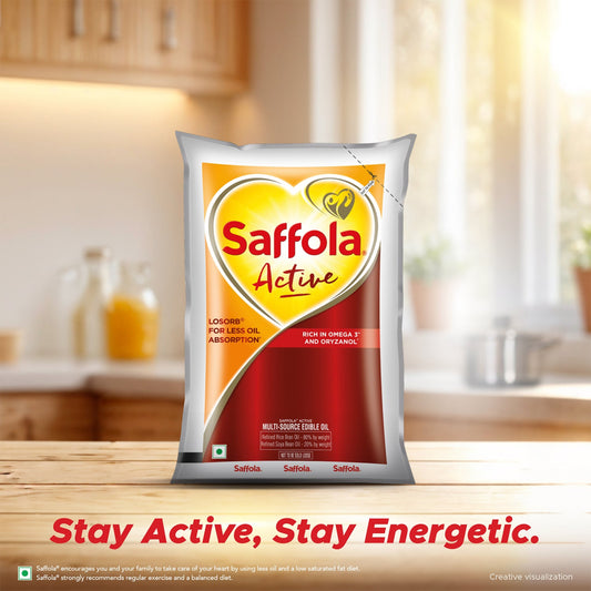 SAFFOLA ACTIVE 1000ML  POUCH