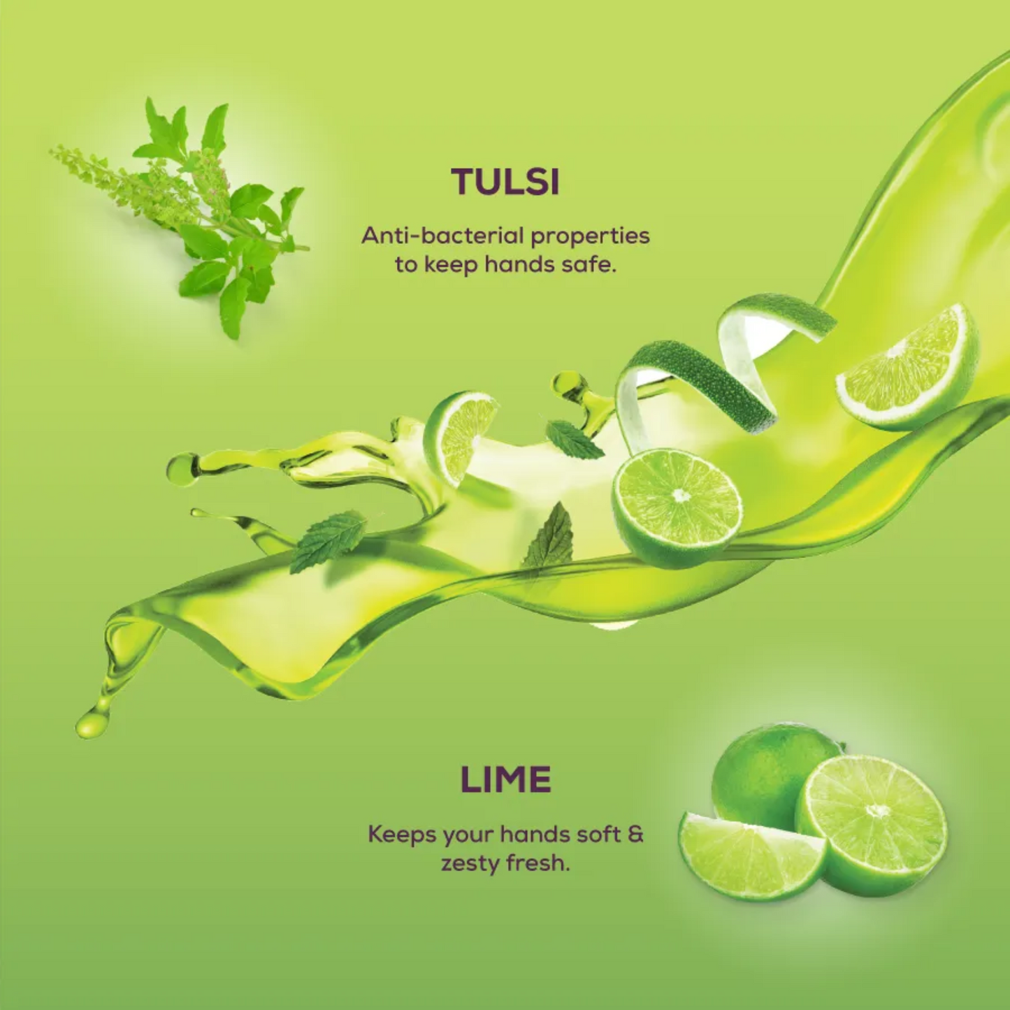 SANTOOR HANDWASH LIME 750ML